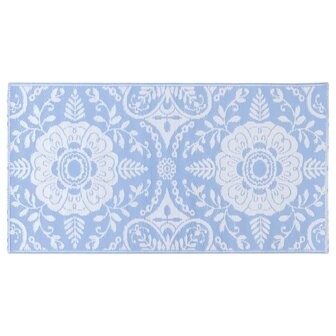 Buitenkleed 80x150 cm PP babyblauw 3