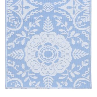 Buitenkleed 80x150 cm PP babyblauw 4