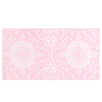 Buitenkleed 80x150 cm PP roze 3