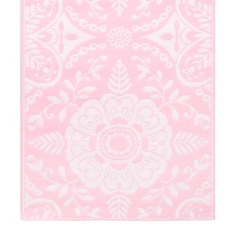 Buitenkleed 80x150 cm PP roze 4