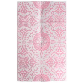 Buitenkleed 160x230 cm PP roze 1