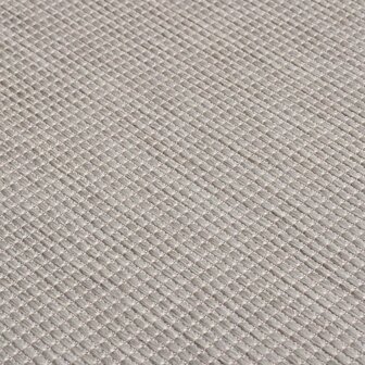 Buitenkleed platgeweven 80x150 cm taupe 5