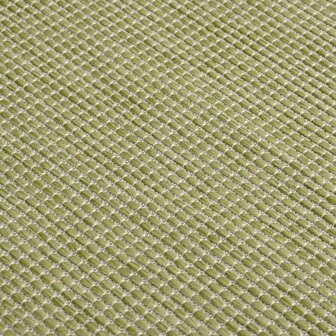 Buitenkleed platgeweven 120x170 cm groen 5