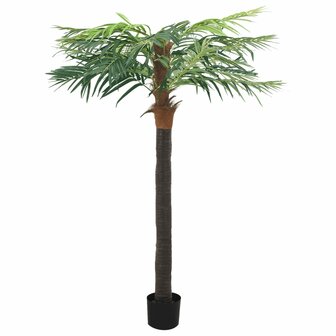 Kunstboom met pot phoenixpalm 215 cm groen 2