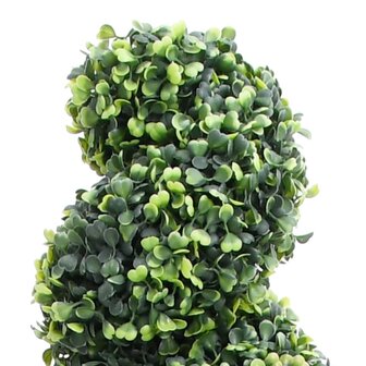 Kunstplant met pot buxus spiraal 117 cm groen 2