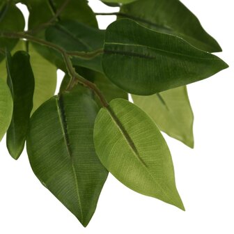 Kunstplant ficus 630 bladeren 120 cm groen 3