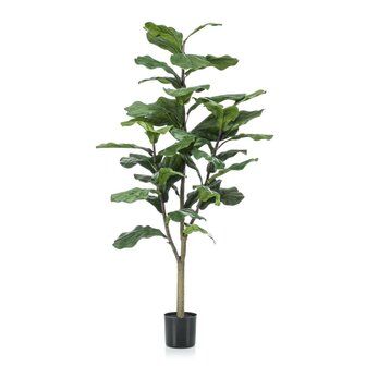 Emerald Kunstplant vioolbladplant 120 cm 1