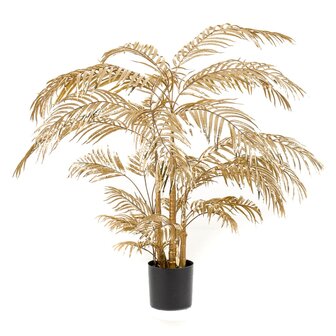 Emerald Kunstplant goudpalm 145 cm goudkleurig 1