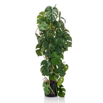 Emerald kunstplant in pot monstera 75 cm 1