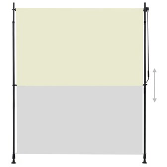 Rolgordijn voor buiten 200x270 cm cr&egrave;me 3