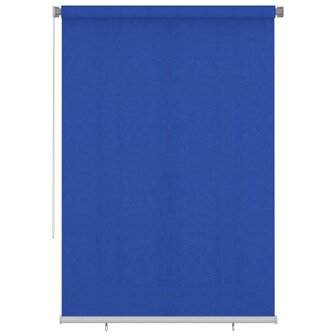 Rolgordijn voor buiten 160x230 cm HDPE blauw 1