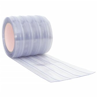 Deurgordijn 200 mm x 1,6 mm 10 m PVC transparant 4