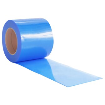 Deurgordijn 200x1,6 mm 25 m PVC blauw 4