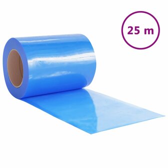 Deurgordijn 300x2,6 mm 25 m PVC blauw 2