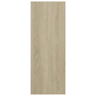 Wandtafel 105x30x80 cm bewerkt hout sonoma eikenkleurig 6