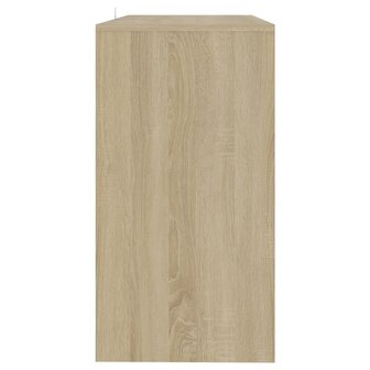 Wandtafel 89x41x76,5 cm bewerkt hout sonoma eikenkleurig 6