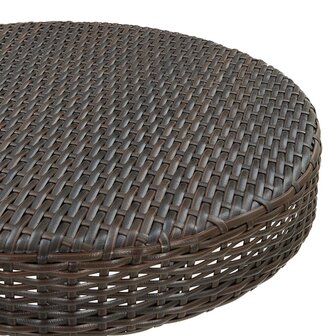 3-delige Tuinbarset poly rattan bruin 6