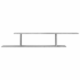 Tv-wandschap 125x18x23 cm bewerkt hout betongrijs 5