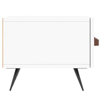 Tv-meubel 150x36x30 cm bewerkt hout wit 7