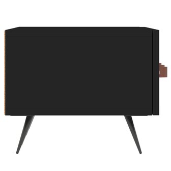 Tv-meubel 150x36x30 cm bewerkt hout zwart 7