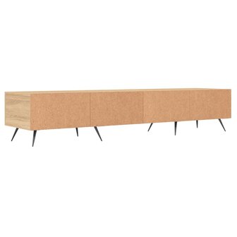 Tv-meubel 150x36x30 cm bewerkt hout sonoma eikenkleurig 8