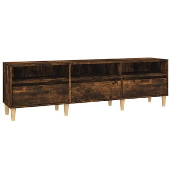 Tv-meubel 150x30x44,5 cm bewerkt hout gerookt eikenkleurig 2