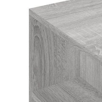 Tv-meubel 102x34,5x43 cm bewerkt hout grijs sonoma eikenkleurig 9