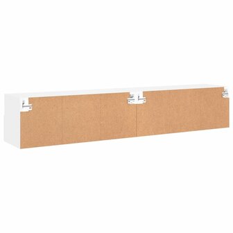 Tv-wandmeubels 2 st 80x30x30 cm bewerkt hout wit 10