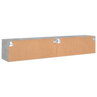 Tv-wandmeubels 2 st 80x30x30 cm bewerkt hout betongrijs 10