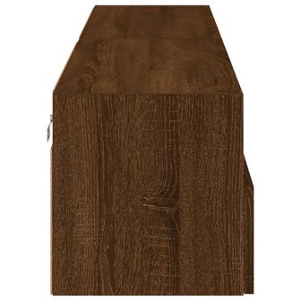 Tv-wandmeubels 2 st 80x30x30 cm bewerkt hout bruin eikenkleur 9