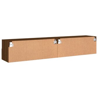 Tv-wandmeubels 2 st 80x30x30 cm bewerkt hout bruin eikenkleur 10