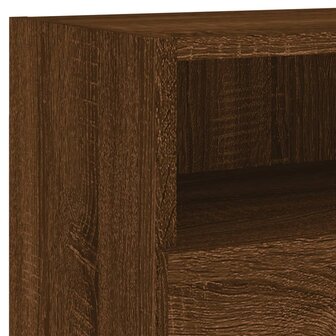 Tv-wandmeubels 2 st 80x30x30 cm bewerkt hout bruin eikenkleur 11