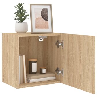 Tv-wandmeubels 2 st 40,5x30x40 cm hout sonoma eikenkleurig 5