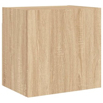 Tv-wandmeubels 2 st 40,5x30x40 cm hout sonoma eikenkleurig 6