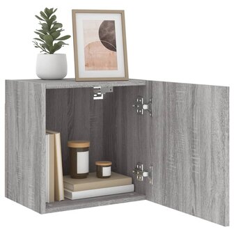 Tv-wandmeubels 2 st 40,5x30x40 cm hout grijs sonoma 5