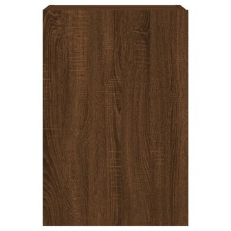 Tv-wandmeubels 2 st 40,5x30x60 cm bewerkt hout bruineikenkleur 7