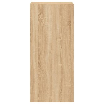 Tv-wandmeubel 40,5x30x90 cm bewerkt hout sonoma eikenkleurig 7