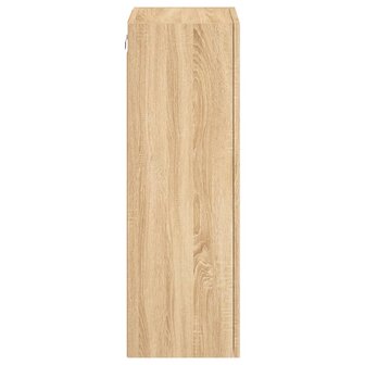 Tv-wandmeubel 40,5x30x90 cm bewerkt hout sonoma eikenkleurig 8