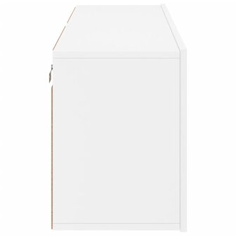 Tv-meubels 2 st wandgemonteerd 60x30x41 cm wit 8