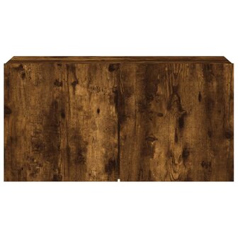 Tv-meubel wandgemonteerd 80x30x41 cm gerookt eikenkleurig 6