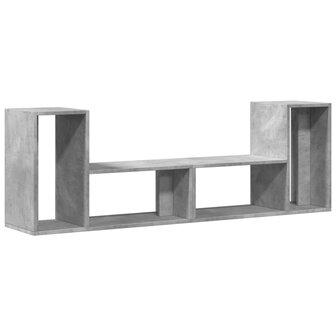 Tv-meubelen 2 st 75x30x50 cm bewerkt hout betongrijs 2