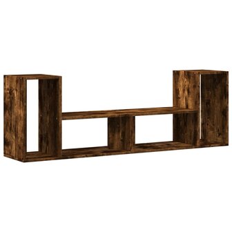 Tv-meubelen 2 st 75x30x50 cm bewerkt hout gerookt eikenkleurig 8