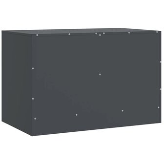 Tv-meubel 67x39x44 cm staal antracietkleurig 9