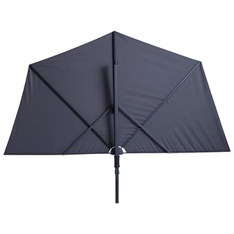 Madison Balkonparasol Sun Wave 270x150 cm grijs PAC3P014 4