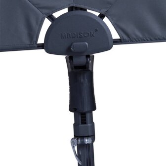 Madison Balkonparasol Sun Wave 270x150 cm grijs PAC3P014 9