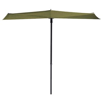 Madison Balkonparasol Sun Wave 270x150 cm saliegroen 1