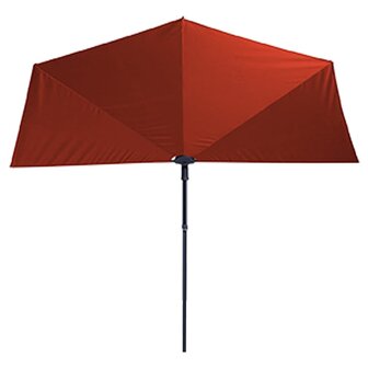 Madison Balkonparasol Sun Wave 270x150 cm steenrood 3