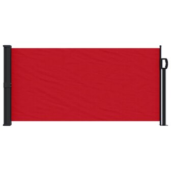 Windscherm uittrekbaar 100x300 cm rood 3