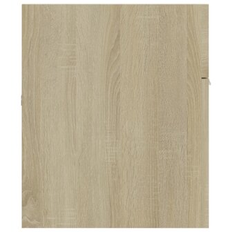 Wastafelkast 100x38,5x46 cm bewerkt hout sonoma eikenkleurig 7