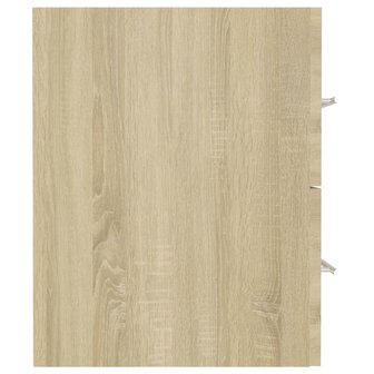 Wastafelkast 41x38,5x48 cm bewerkt hout sonoma eikenkleurig 5